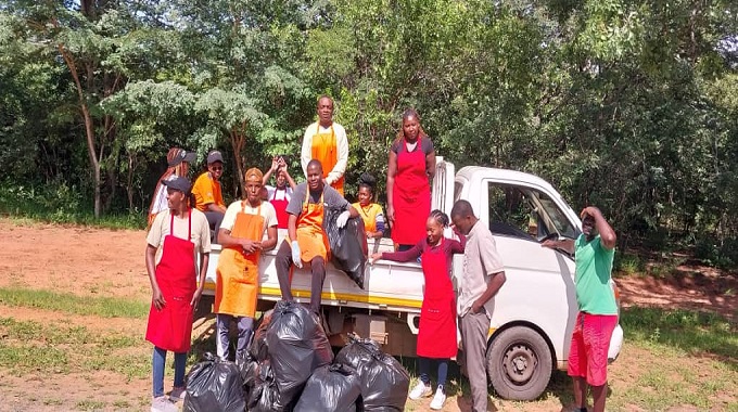Vic Falls in massive anti-litter drive