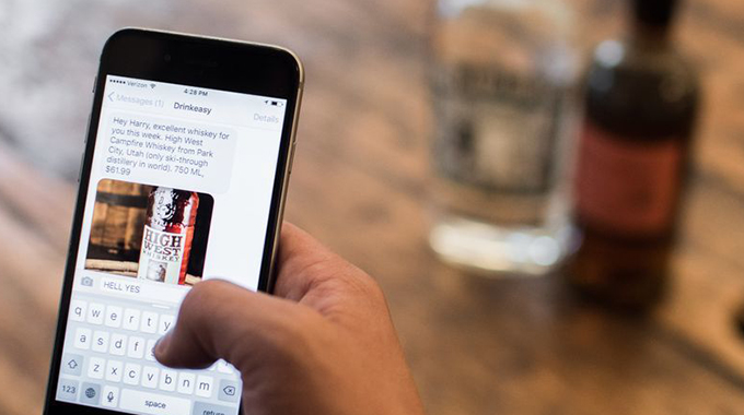 Booze-ordering app a hit with imbibers