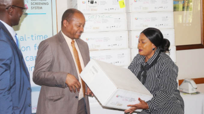 Nac hands over 16 cervical cancer testing machines