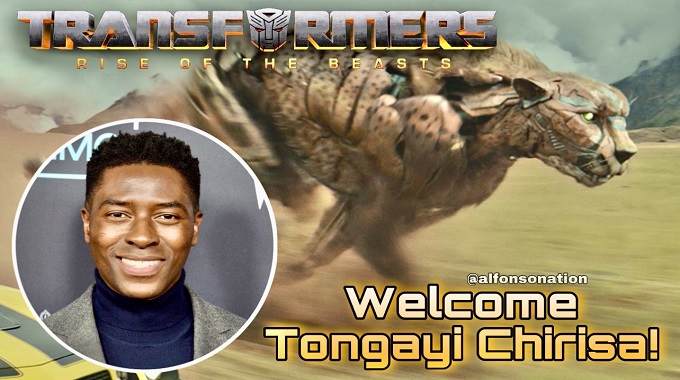 Chirisa voices Cheetor in Transformers: Rise of the Beasts