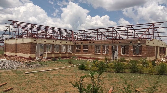 Tsholotsho schools reconstruct BSPZ building