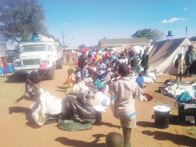 Tsholotsho flood victims relocate to their new stands
