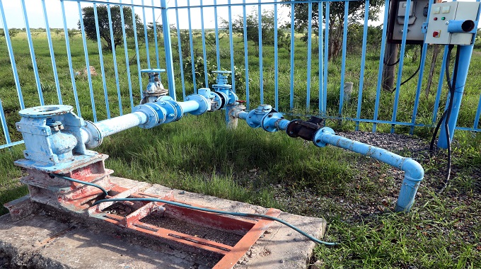 Security personnel deployed at water installations