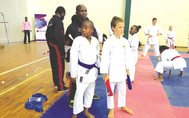 Zimbabwe karate team invades Botswana