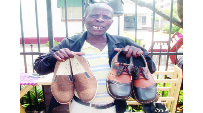 Self-taught local shoemaker stands tall