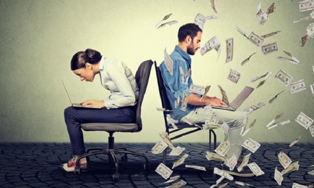 Women earn 29 percent less than men
