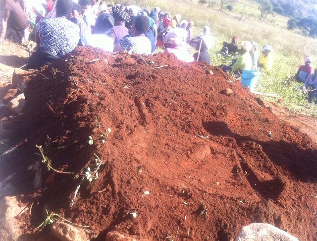 Late Joseph Marisa's grave
