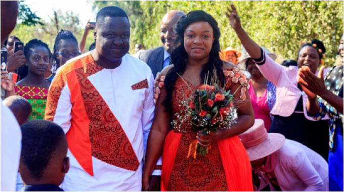 Pastor Tapiwa ties the knot