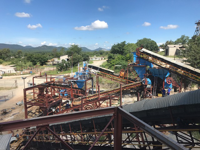 Sabi Gold Mine in Zvishavane