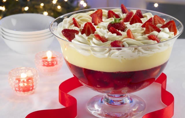 Pheka loMaMoyo: Iphudingi ye-sherry trifle lamabhanana