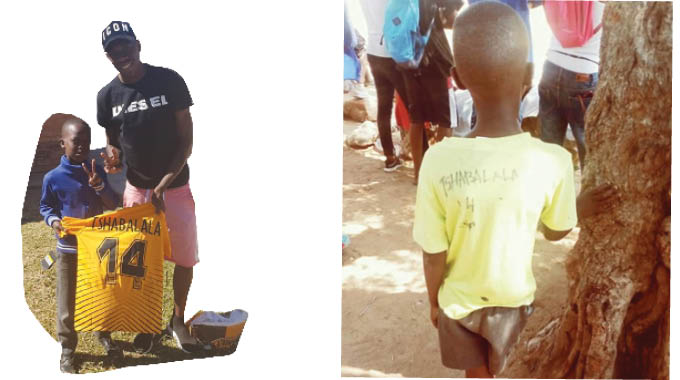 Bafana star brings joy to Entumbane boy