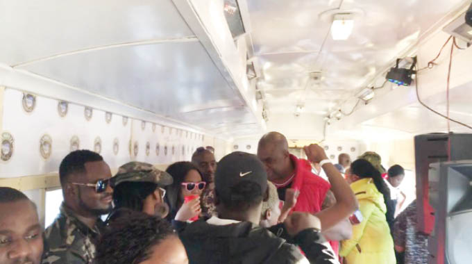 Train party lives to billing