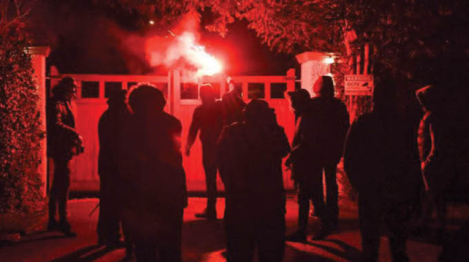 Solskjaer slams fans who attacked Man Utd chief Woodward’s home . . . As Neville fears further violence