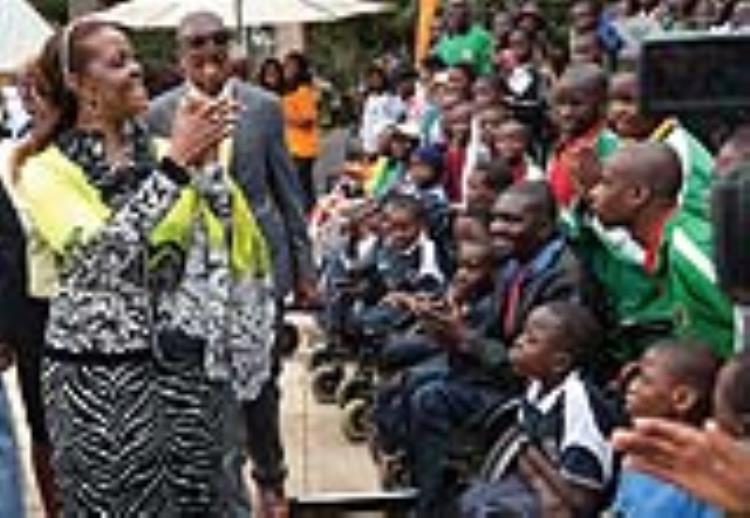 A day out with Dr Grace Mugabe