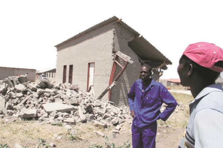 No compensation for demolished houses