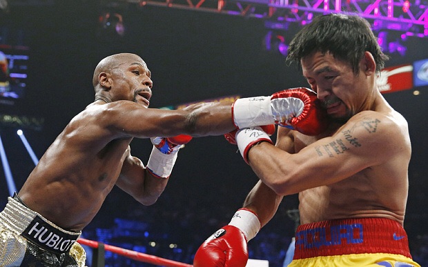 FIGHT OF THE CENTURY: Mayweather wins vs. Pacquiao
