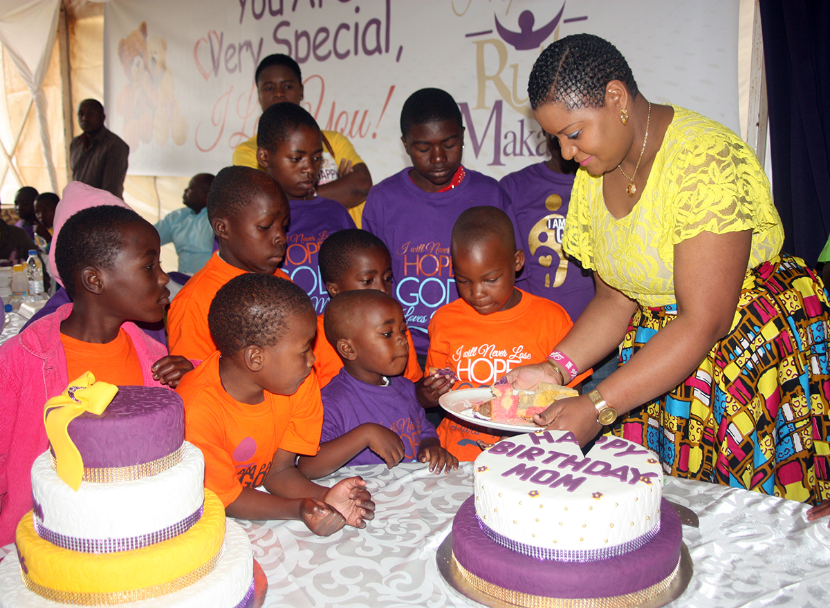 Prophetess Ruth celebrates birthday with less privileged