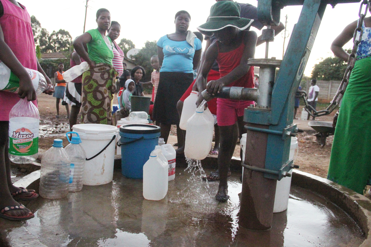 Water scarcity and children