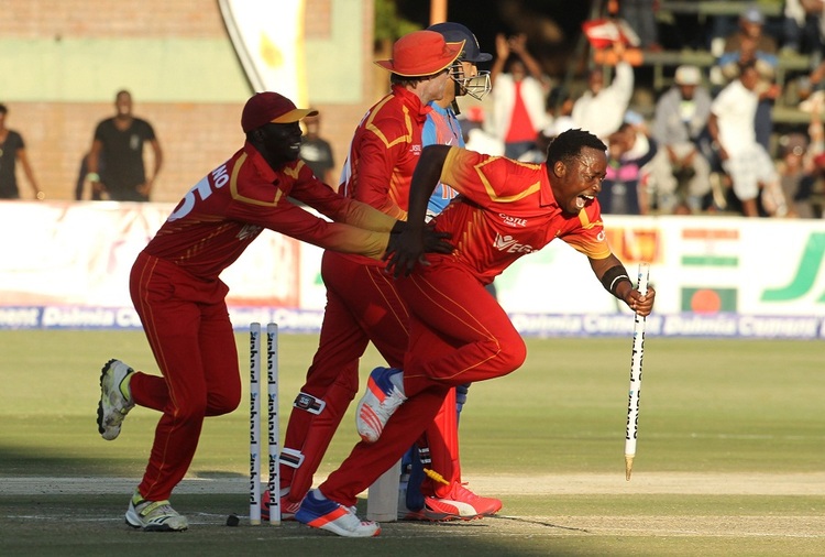 Zim shock India