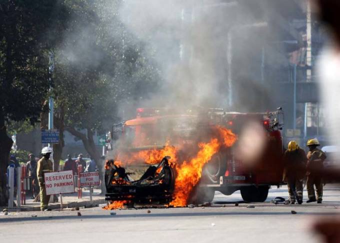 Riots: Tears as most count losses