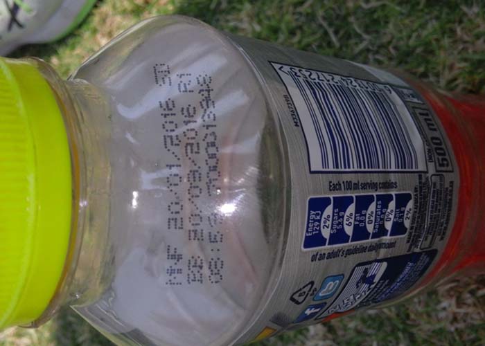 Expired drinks for Zim A players