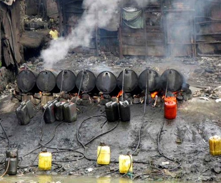 Illegal distillers sprout in industrial sites