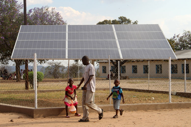 Old Mutual turns to the sun
