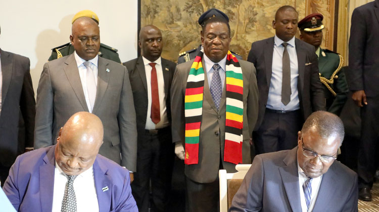Zim-Bots relations hit new high