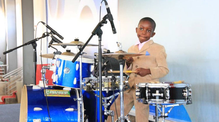 Meet Othniel Vutabwashe, the young drummer