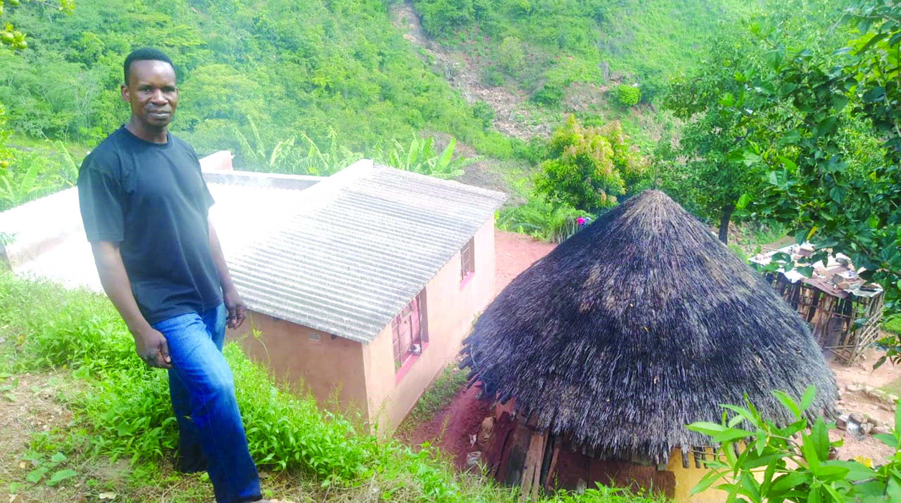 Muripo counts his lucky stars
