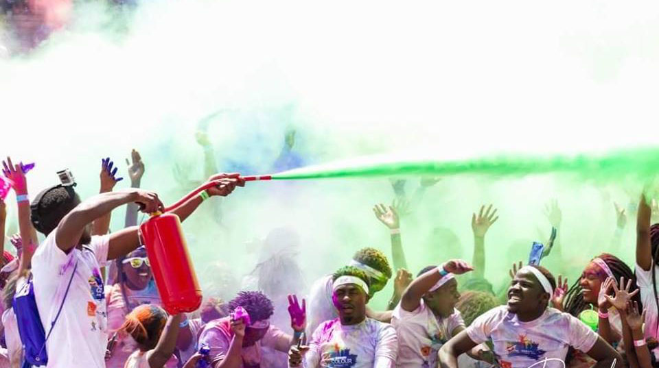 A colour sprint with a twist