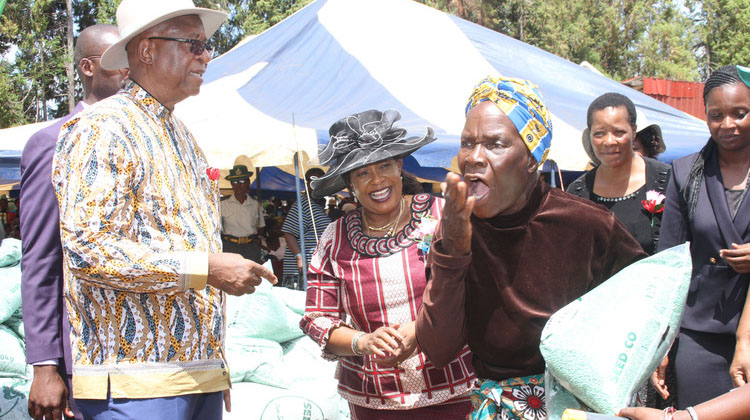Small grain farming viable: First Lady