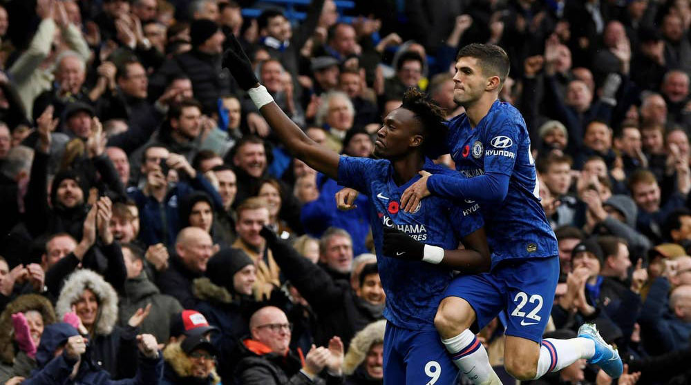 Chelsea move into second spot