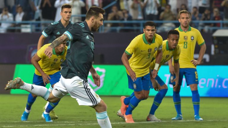 Messi scores on return