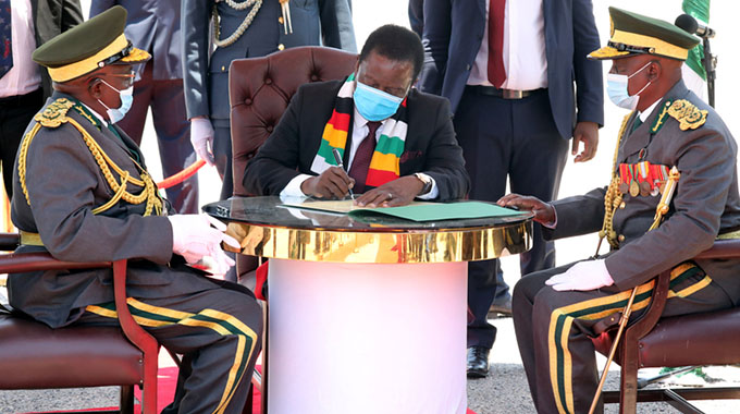 War against corruption continues — President • . . . warns criminal gangsters • . . . urges security sector to up-skill