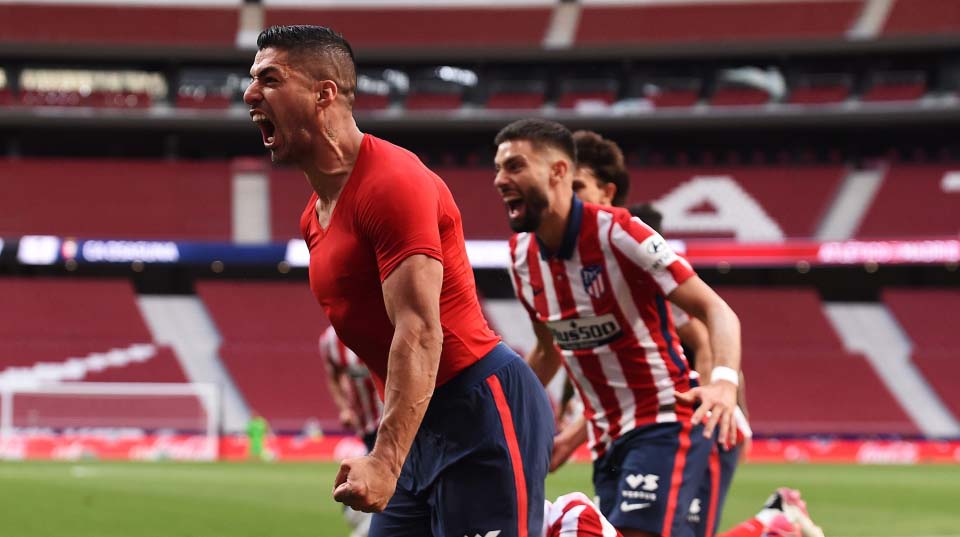 Suarez hands Atletico LaLiga title