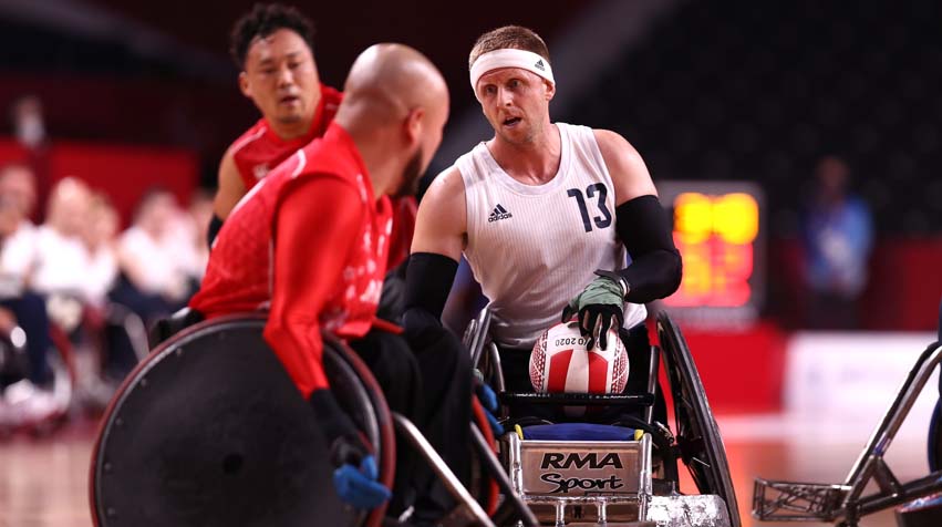 Wheelchair rugby takes center stage at Paralympics