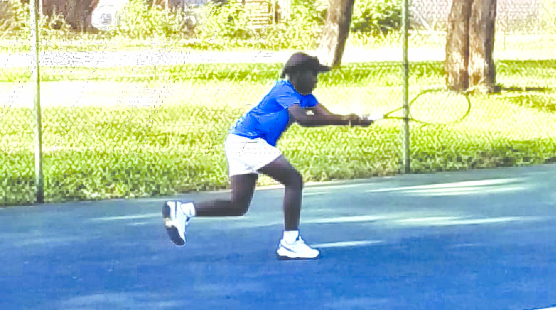 Tennis prodigy set for greatness