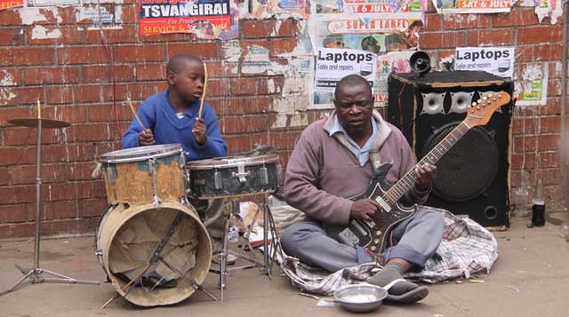 Street drummer turns pro