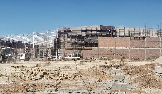 Mega processing plant construction at advanced stage