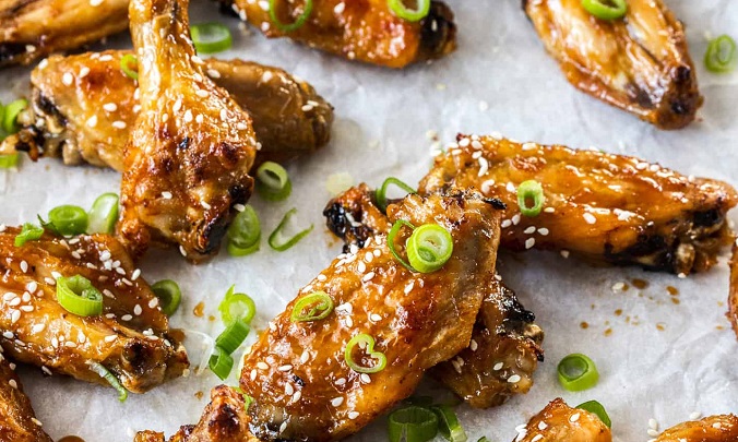 Honey and soy chicken wings