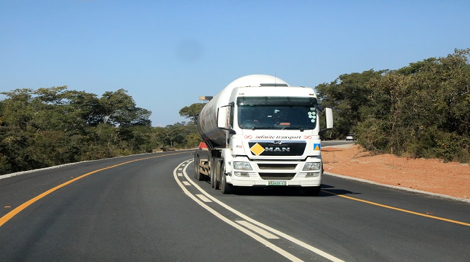 460km Harare-Beitbridge Road complete