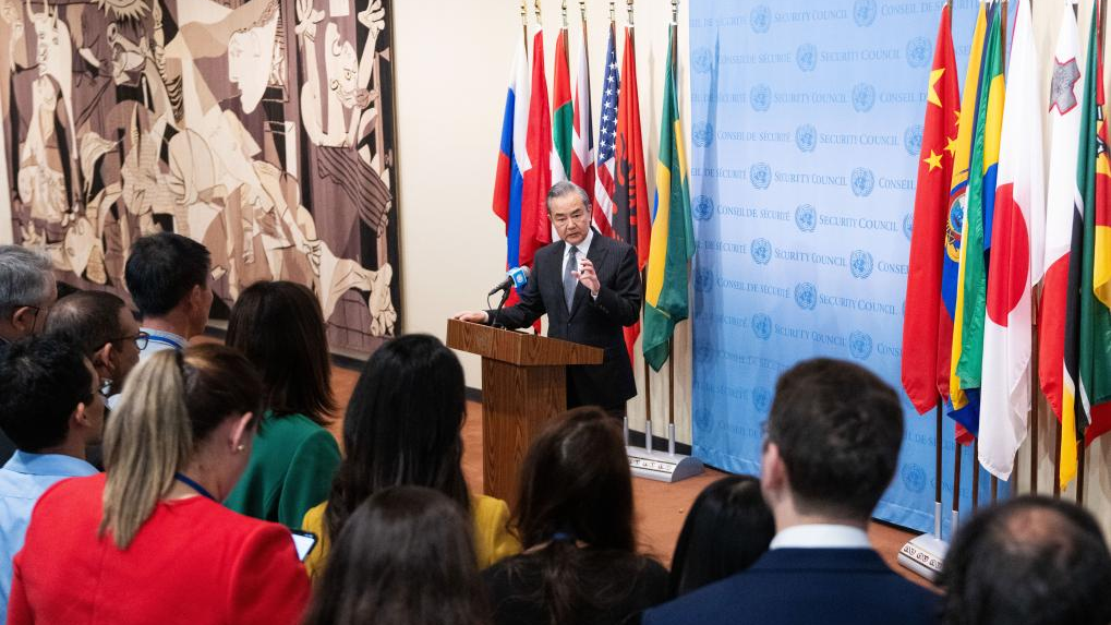 NEW: Chinese FM says two-state solution only way to resolve Palestinian question