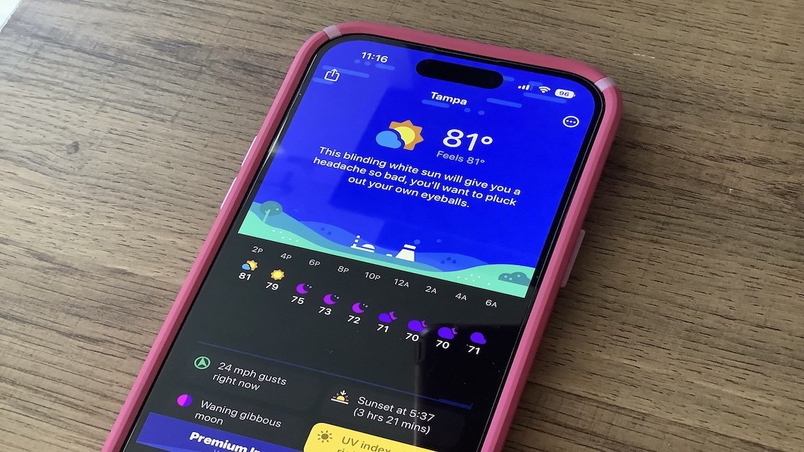 Use of weather apps in farming
