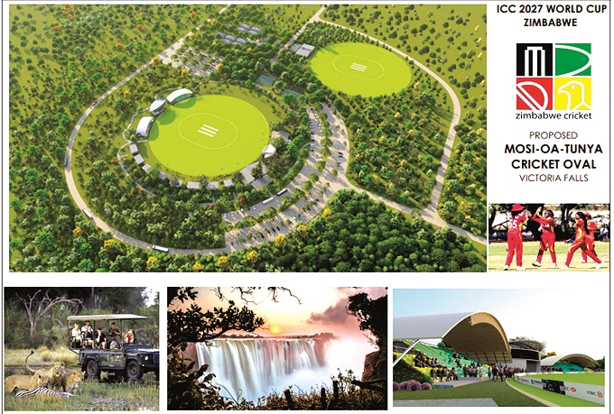 Work starts at Vic Falls cricket stadium
