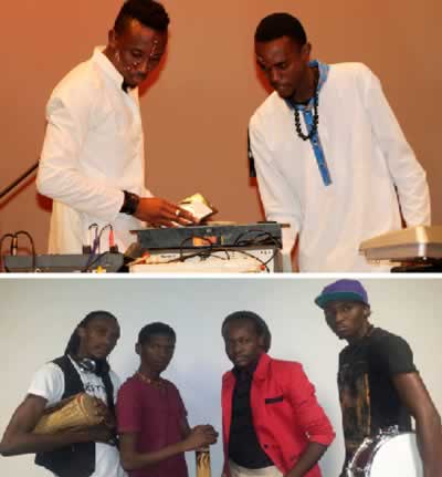 Djembe Monks works on music projects for 2016