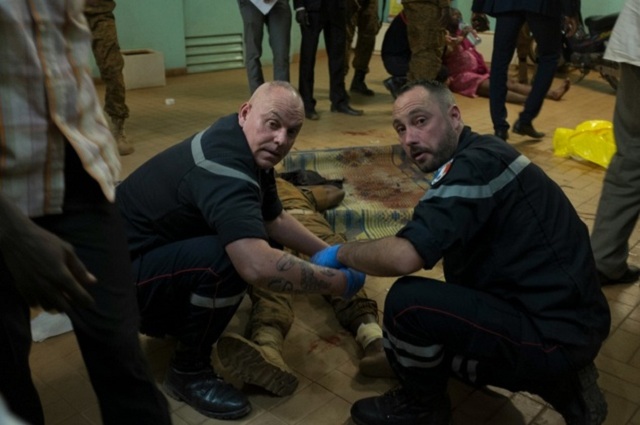 Burkina dead from 18 countries: source