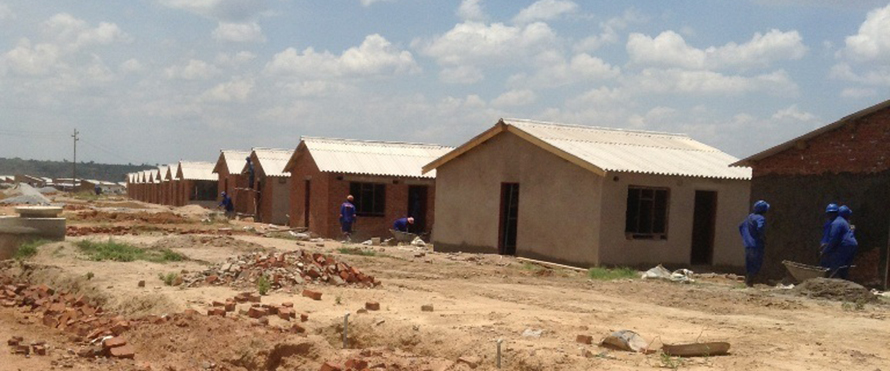 Houses, stands for homeseekers