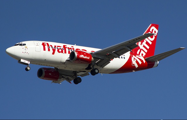 flyafrica back in Zimbabwean skies