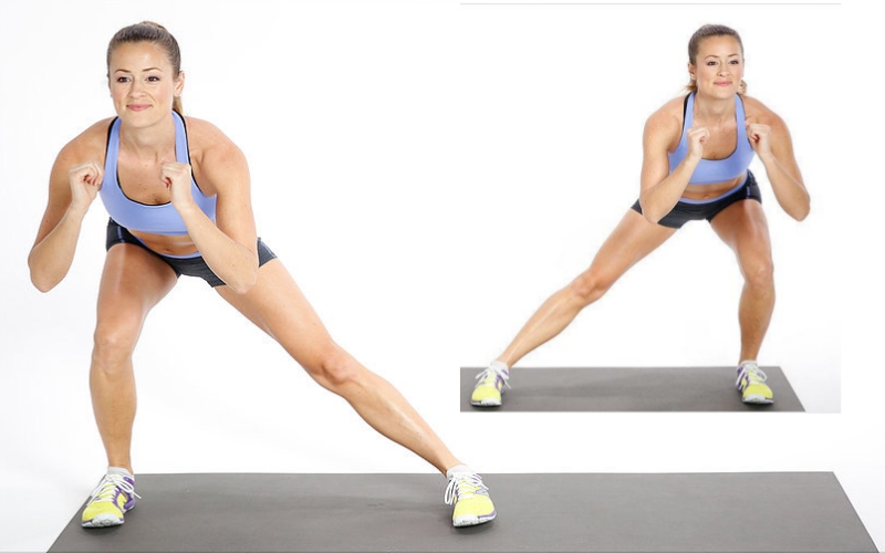 At-home exercises: Side Lunge